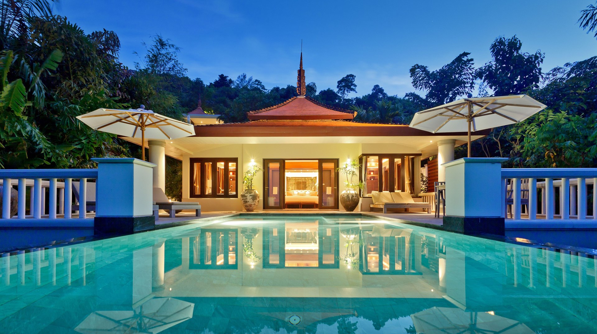 Verblijf in een luxueuze villa met privé zwembad Trisara Resort