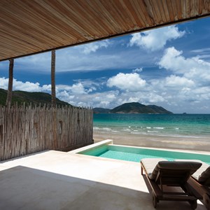 Ocean Front Duplex Pool Villa - Six Senses Con Dao