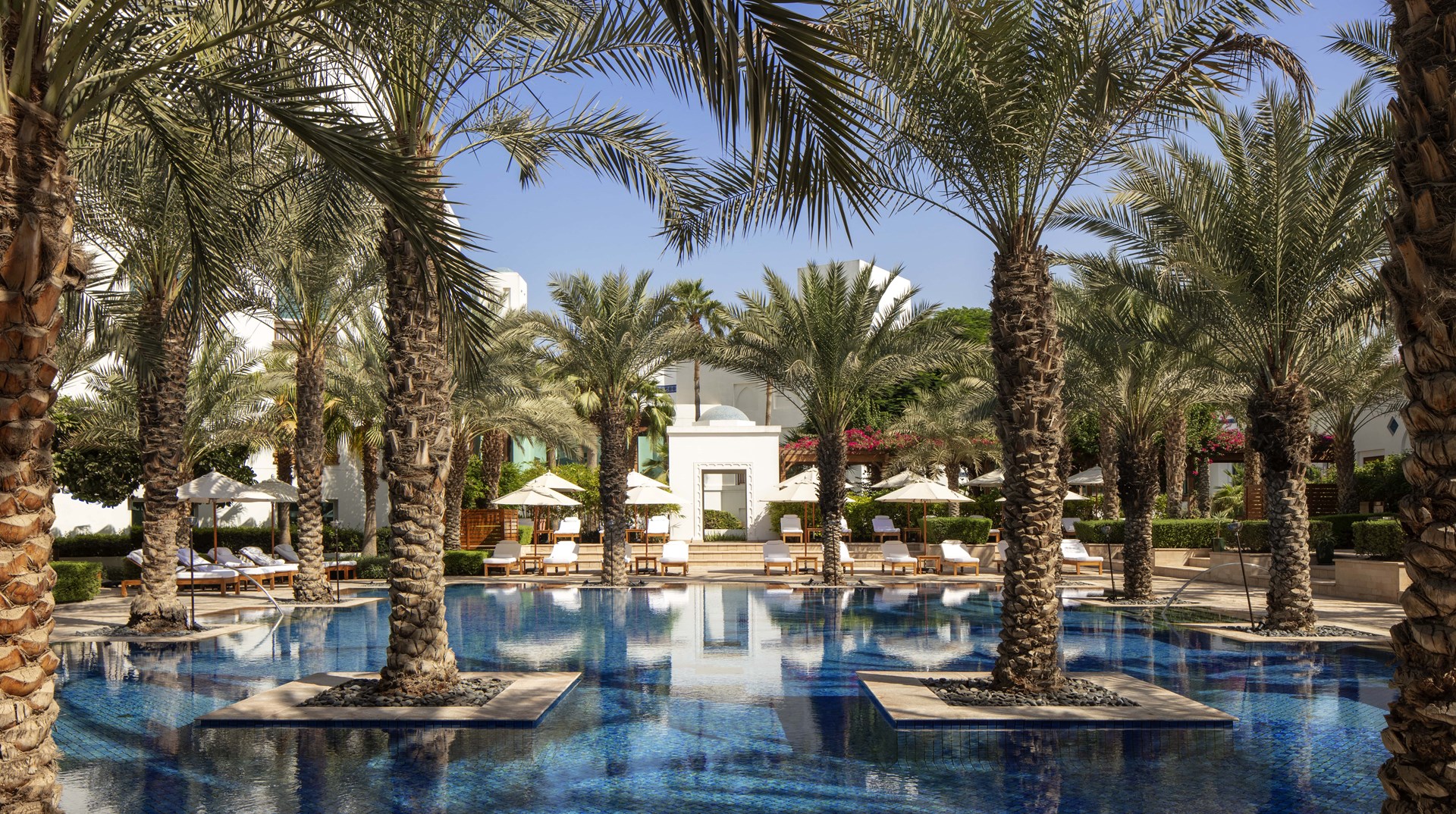 Sereen resort tussen de glooiende golfbanen en aan een idyllische jachthaven Park Hyatt Dubai
