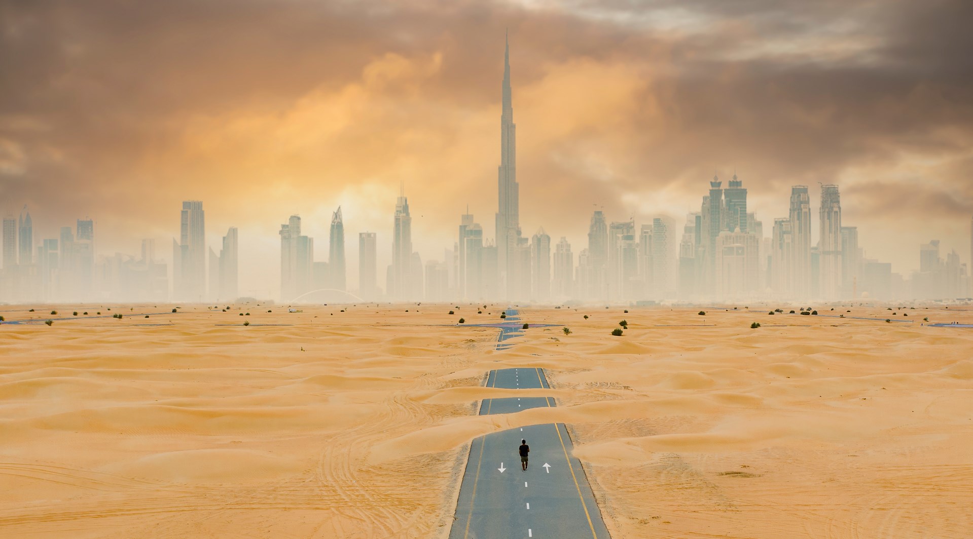 Combineer het beste van het strand en de woestijn Combi Dubai & Abu Dhabi - Woestijn & strand