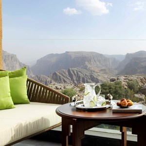 Anantara Al Jabal Al Akhdar - Deluxe Canyon View Room - Balkon