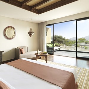 Anantara Al Jabal Al Akhdar - Premier Canyon View Room - Bed