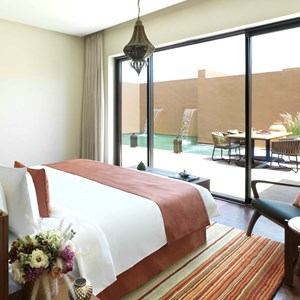 Anantara Al Jabal Al Akhdar - Two Bedroom Garden Pool Villa - slaapkamer