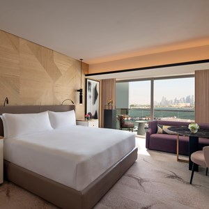 Rixos Gulf Hotel Doha - Deluxe Sea View Room - Dubbel bed