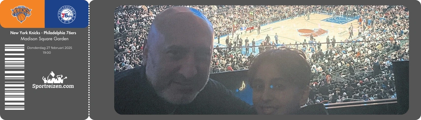 NBA Wedstrijdticket New York Knicks