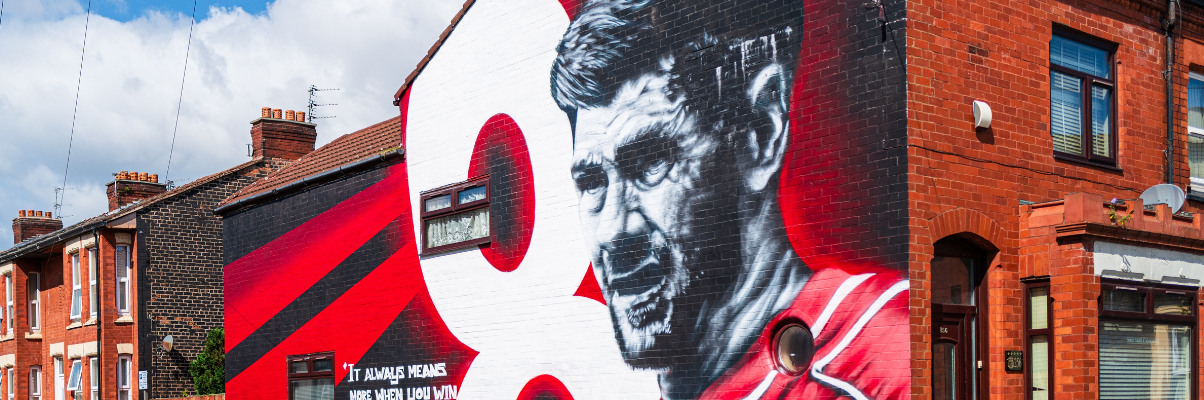 Muurschildering Steven Gerrard