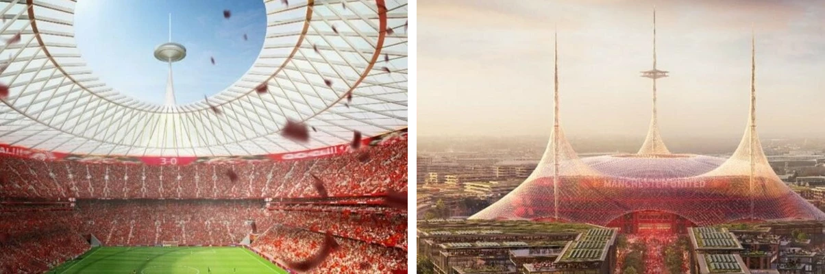 Nieuw stadion Man Utd